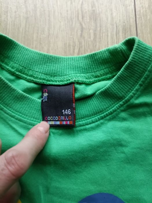 Coccodrillo bluzka t-shirt długi rękaw Pixele rozm 146