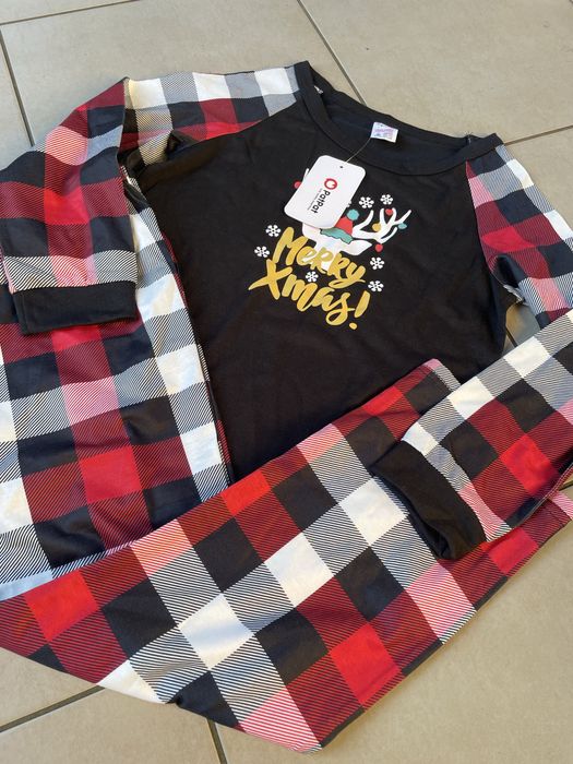 Piżama chłopięca świateczna roz.8/9 lat z reniferem Boze Narodzenie