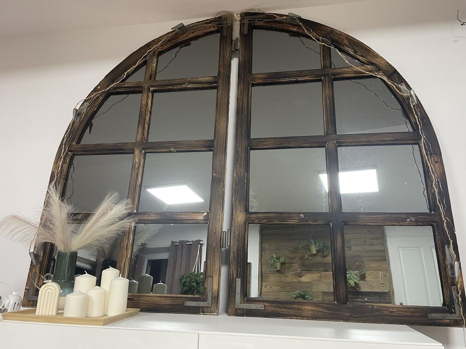 Zaproponuj cenę!! Lustro loft ze starej drewnianej ramy okiennej