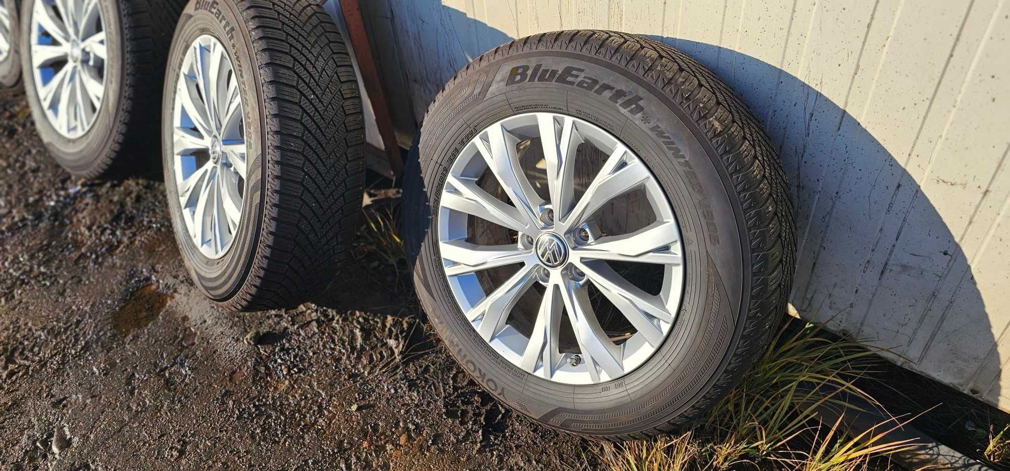 Koła Felgi VW TIGUAN 5x112  NOWE OPONY ZIMOWE 2022r 7MM 215/65 R17