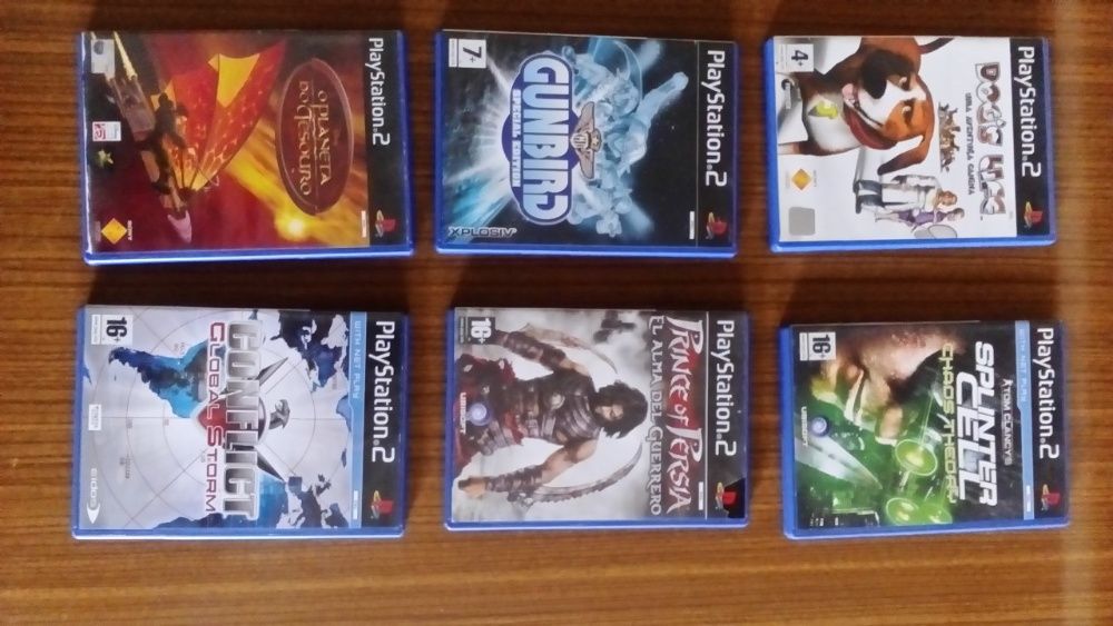 Jogos PlayStation 2 da Play 3 Wii Xbox vendo ou troco