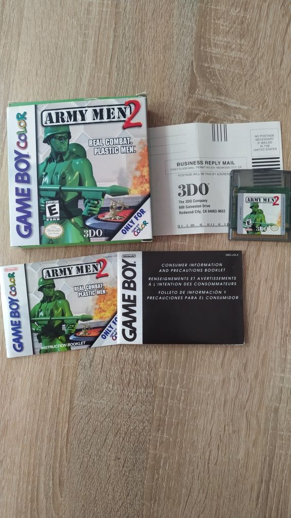 Army Men 2 GameBoy Color Nintendo