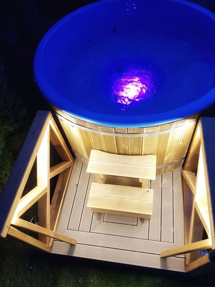 Wynajem Mobilna Balia Ruska bania Spa Jacuzzi Hydromasaż