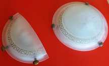 zestaw komplet plafon półplafon lampa światło lampa