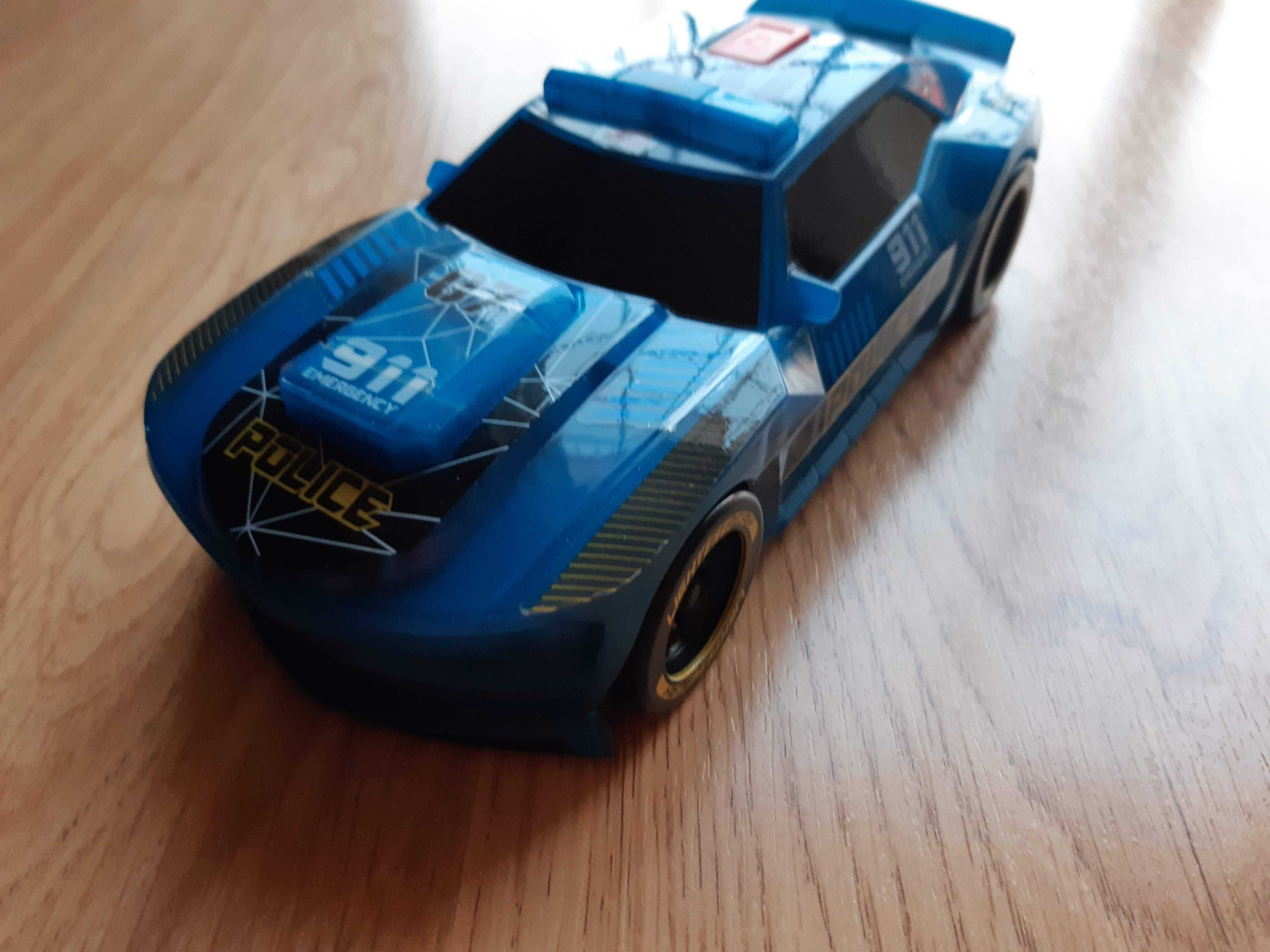 Carro da polícia, com som e luzes