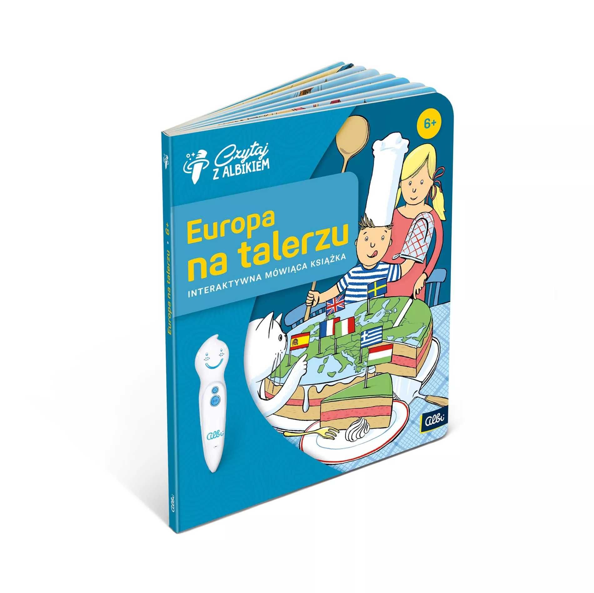 CZYTAJ Z ALBIKIEM Interaktywna Książka Europa na talerzu Dla Dzieci 6+