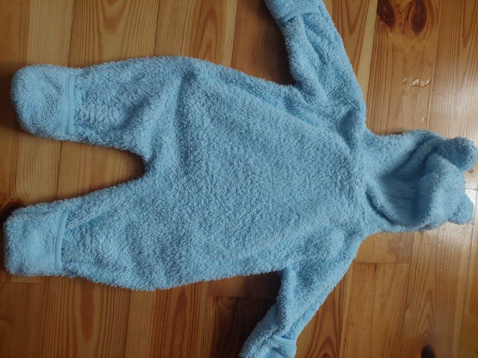 Kombinezon dla chłopca na wiosnę błękitny, rozm. 74