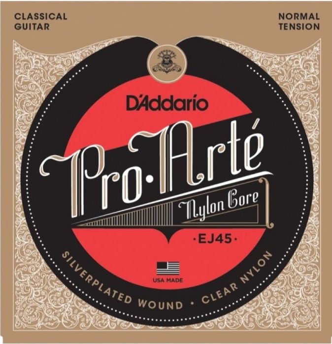 Струни для класичної гітари DAddario EJ45 Pro-Arte Nylon