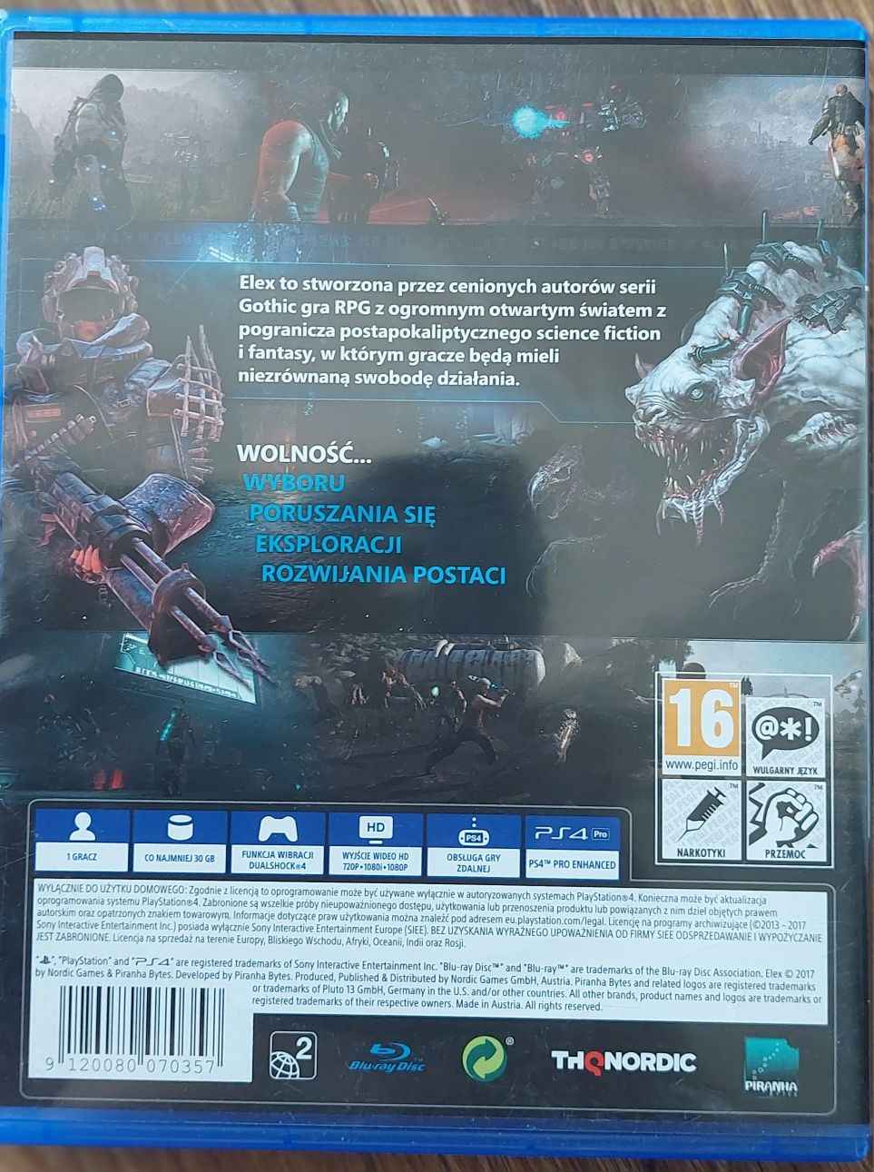 Elex,gra na ps4.