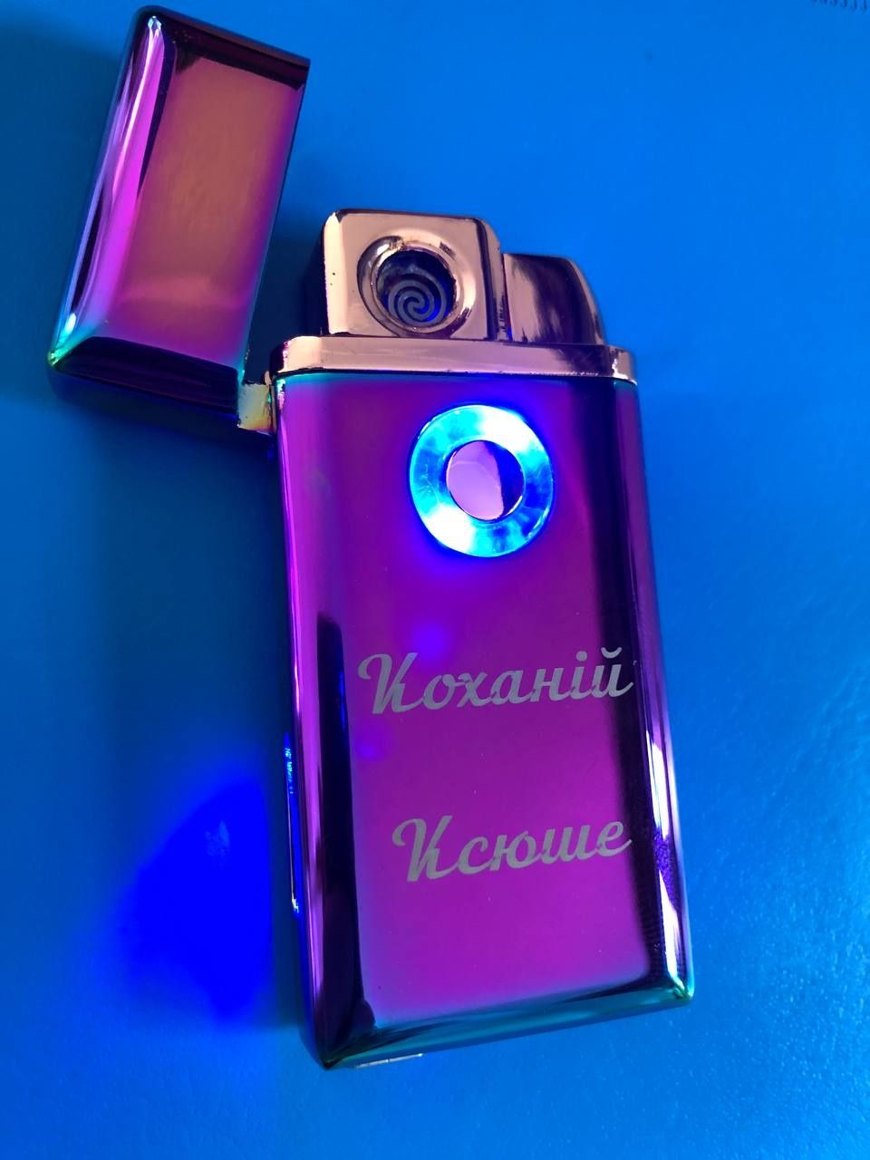 Запальничка USB + ГАЗ з гравіюванням "Коханій Ксюше"