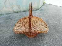 Cesto de verga/palha - decoração/arrumação