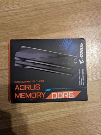Оперативная память RAM DDR5 Aorus 32 gb (2х16) 5200MHz