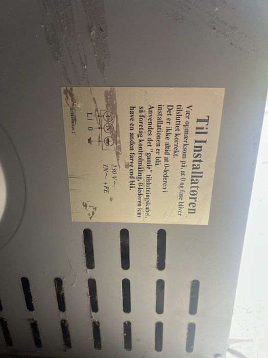 Буховка VOSS Electrolux