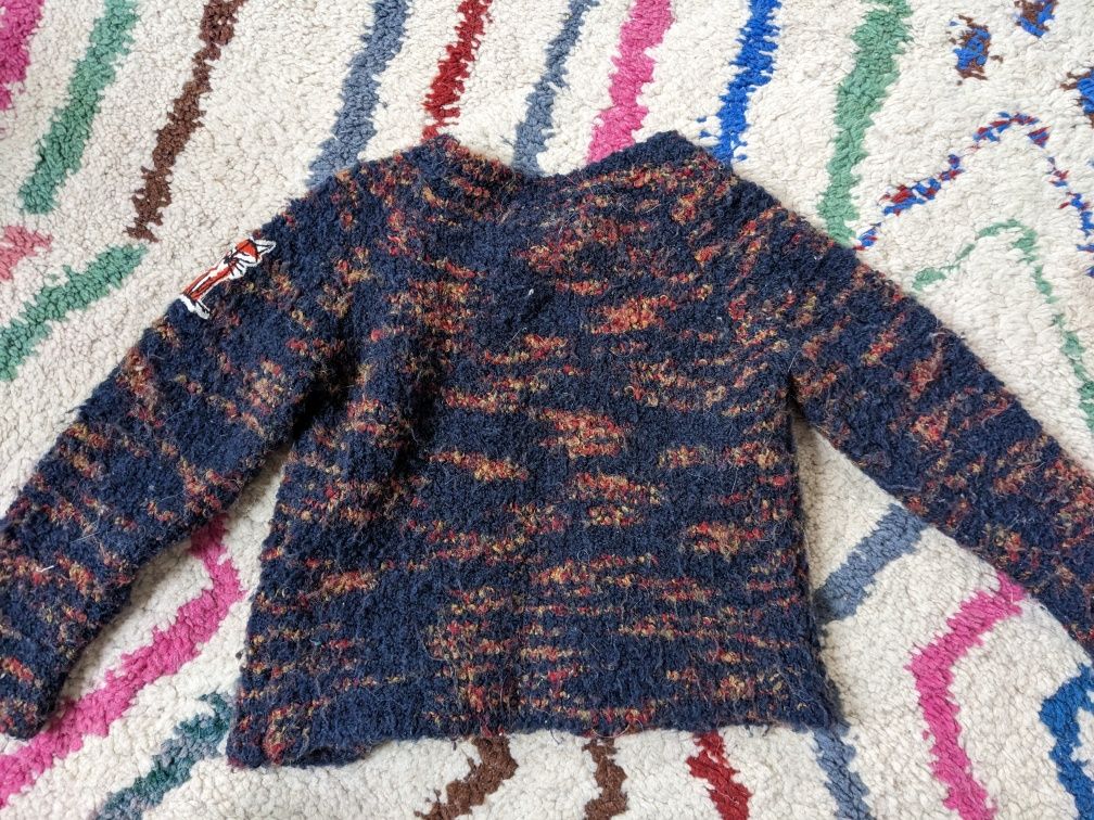 Sweterek rozpinany bobo choses 4-5 lat
