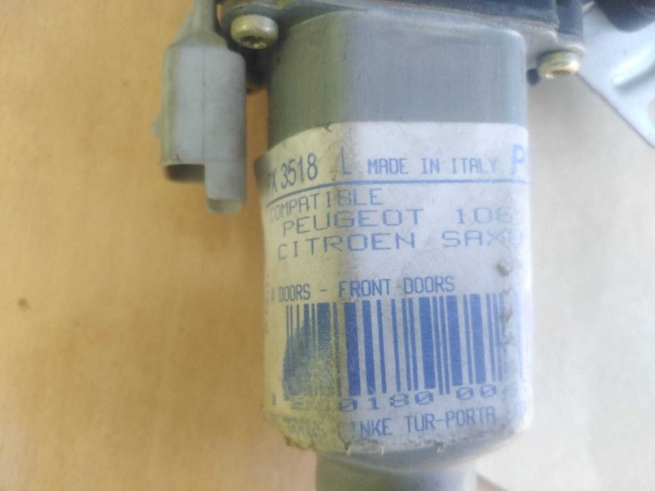 Elevador Elétrico Esquerdo 5P NOVO Peugeot 106/ Citroen Saxo