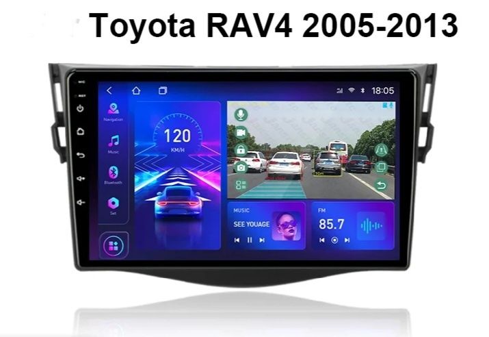 Radio Nawigacja TOYOTA RAV4 2006÷ 2013 ANDROID