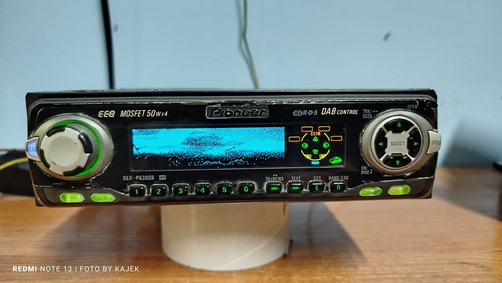 Radio Pioneer DEH-6300R Formuły Animacje Retro