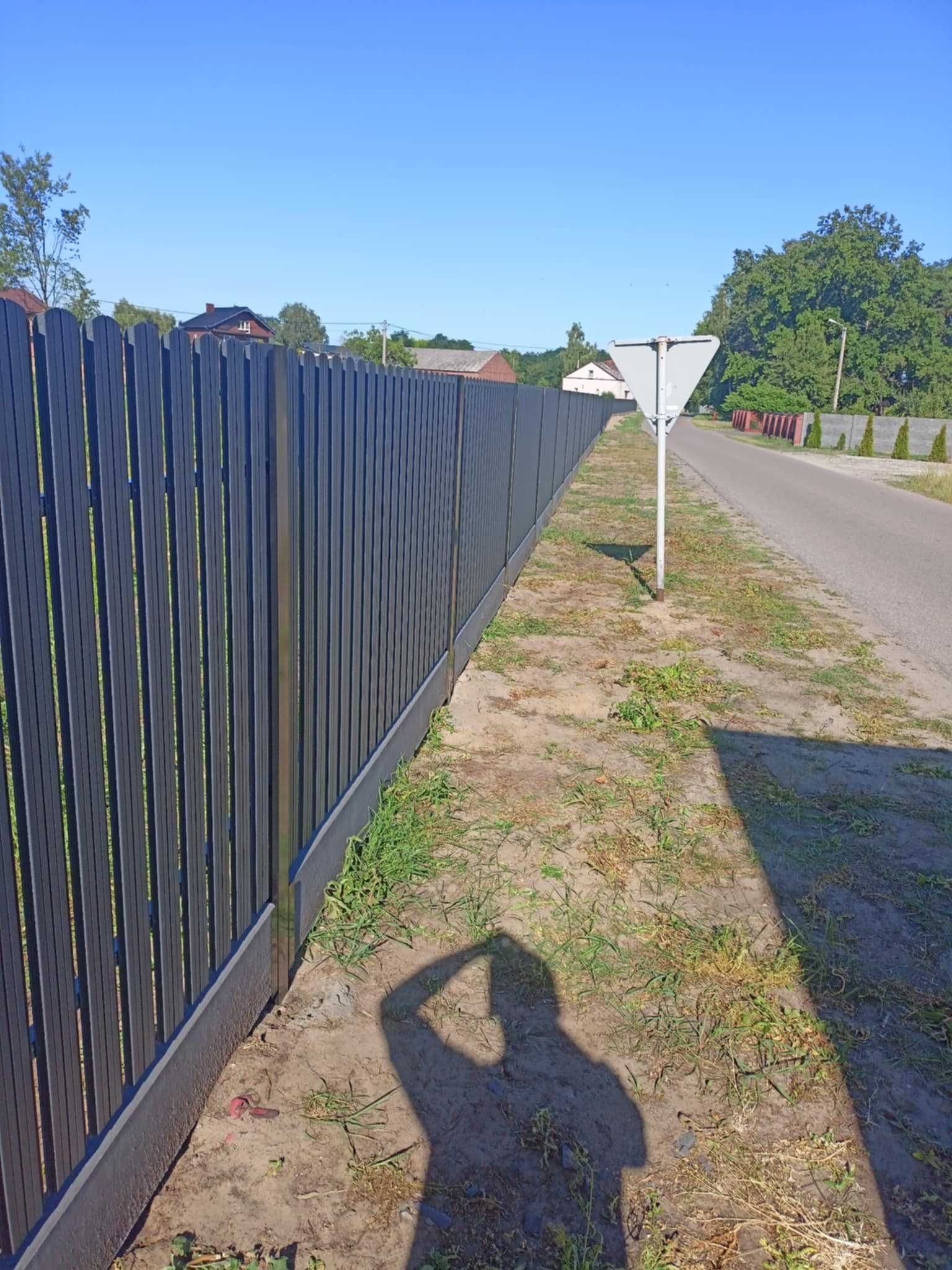 Ogrodzenia panelowe 2d 3d sztachetowe palisadowe grzebieniowe