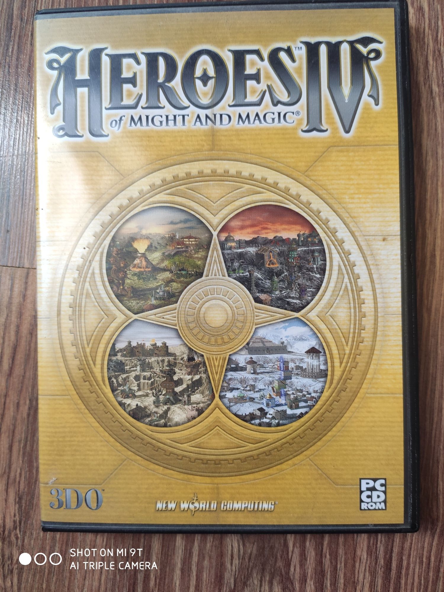 Kultowa Gra PC Heroes of might and magic IV