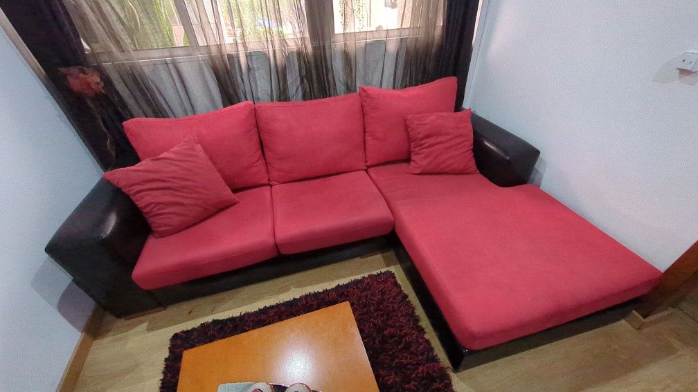Sofá chaise longe como novo