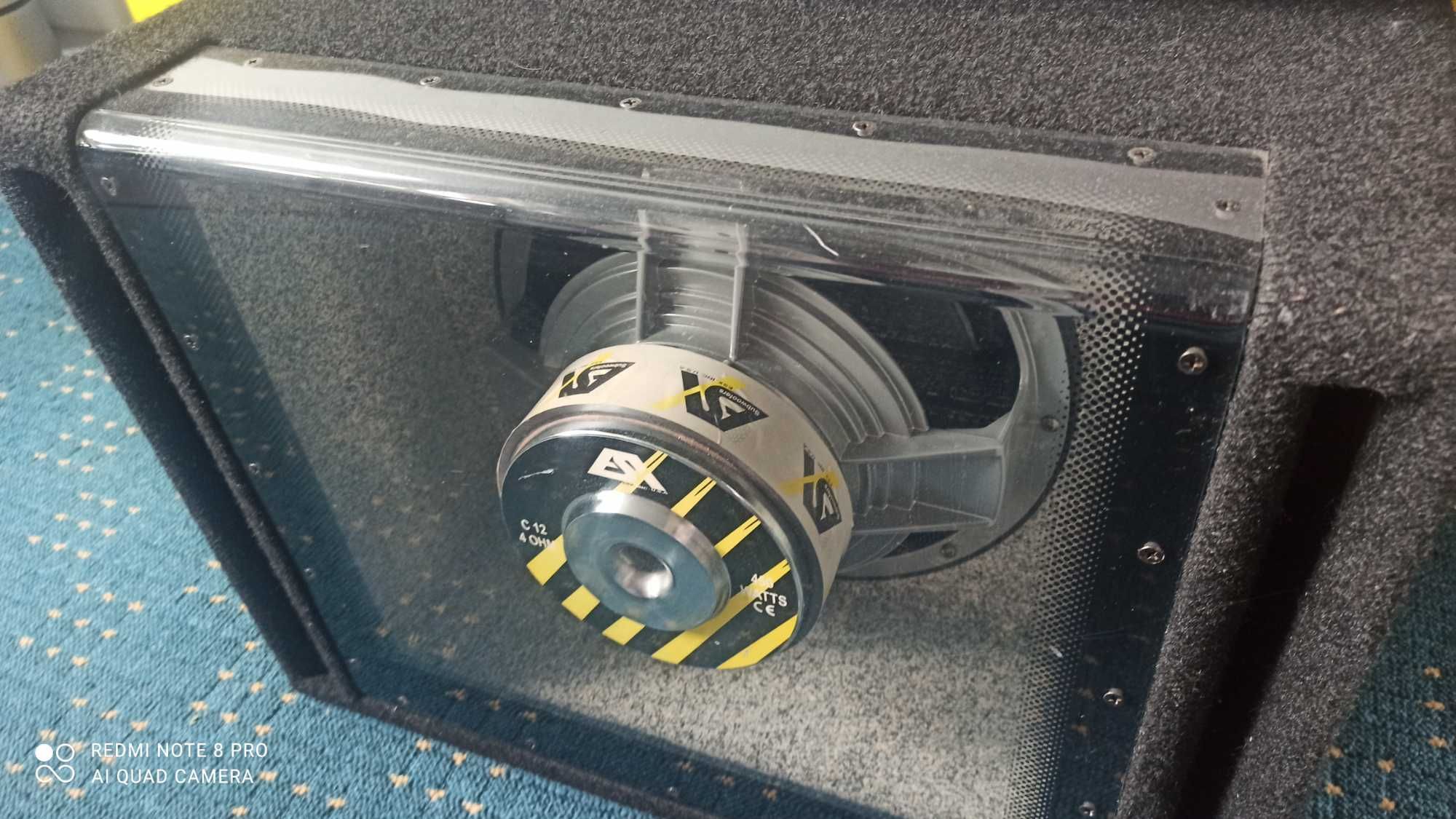 Subwoofer ESX C12 450 U.S.A. skrzynia basowa oryginał