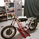 Suzuki gt250 +motor DTR 125
