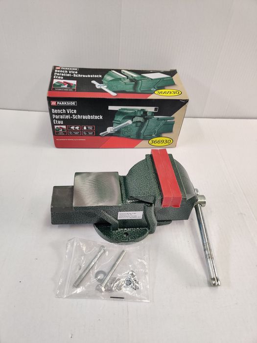 Оригінал чугунные тиски с Германии PARKSIDE/наковальня/лещата/чугунні
