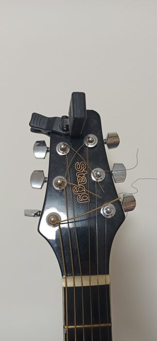 Gitara akustyczna Stagg  SW 201LH-BK dla leworęcznych