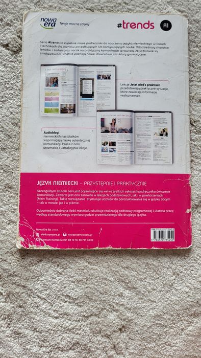 #Trends podręcznik do języka niemieckiego klasa 1+ ćwiczenia