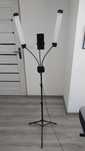 Lampa Kosmetyczna LED 40W z regulacją barwy i mocy plus uchwyt i torba