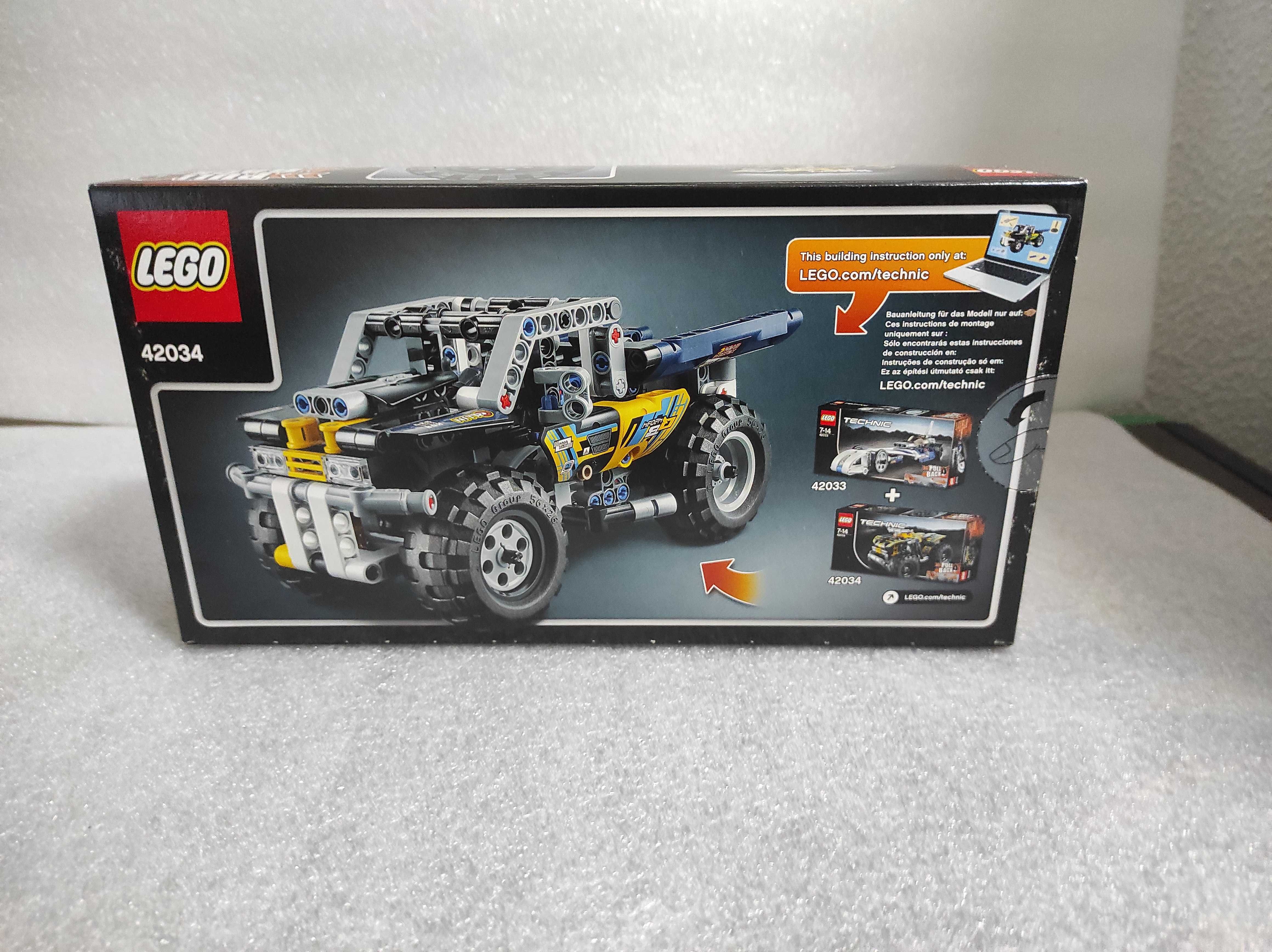 LEGO 42034 Quad Bike Technic Novo e Selado 2015 Descontinuado