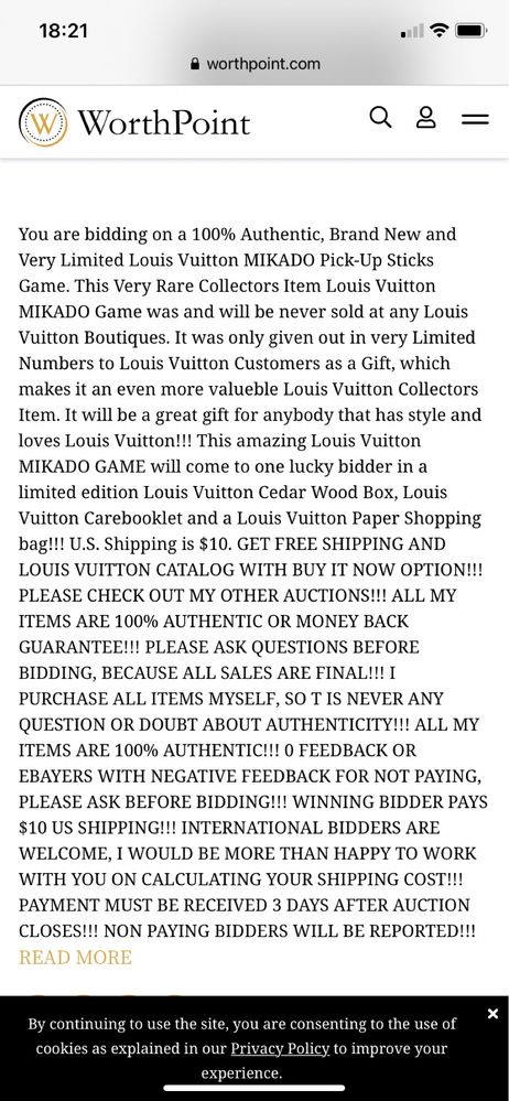 LOUIS VUITTON Mikado game/ игра микадо