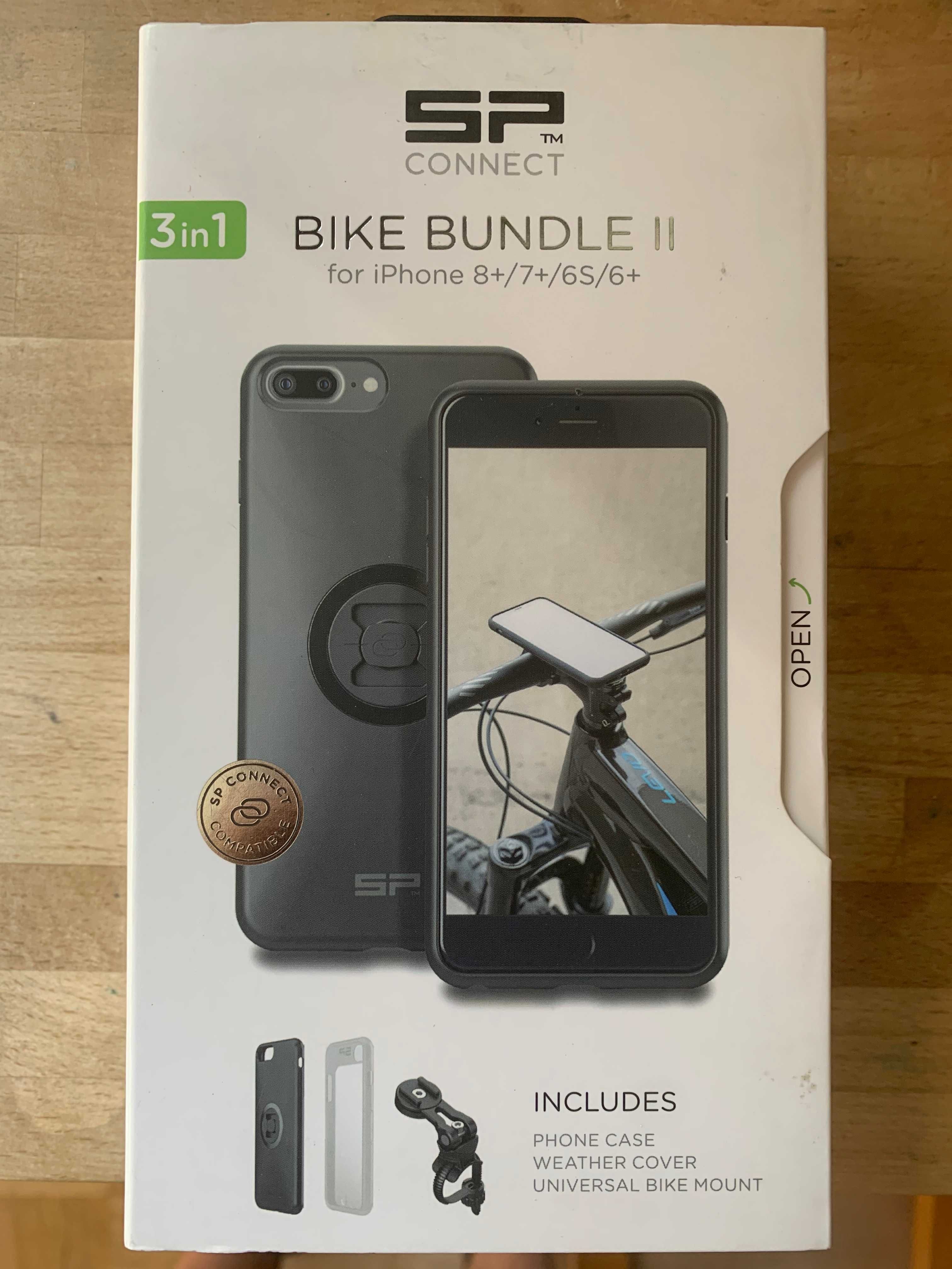 Uchwyt rowerowy SP CONNECT Bike Bundle II do iPhone 8+/7+/6S/6+