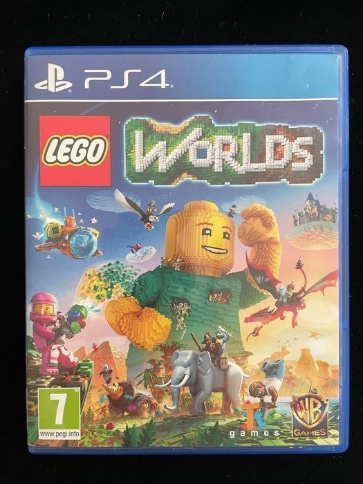 LEGO Worlds PL Dubbing po polsku Gra na PS4 i PS5 Komplet w BDB stanie
