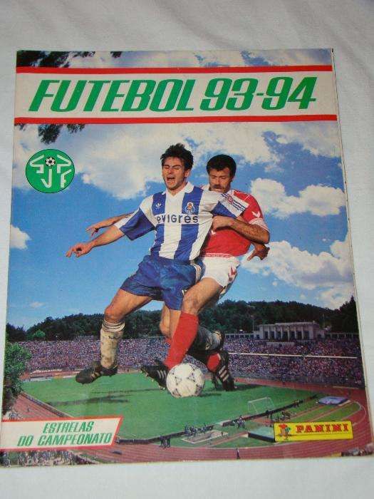 Caderneta Panini Futebol 93-94