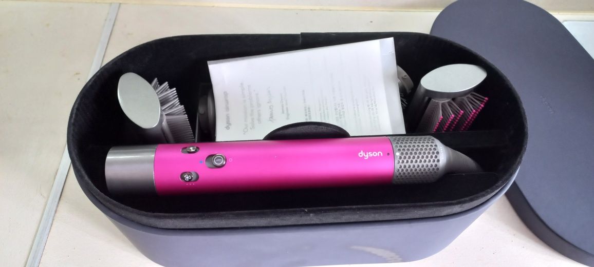 Dyson Airwrap multi-styler Complete long Fuchsia/Nickel