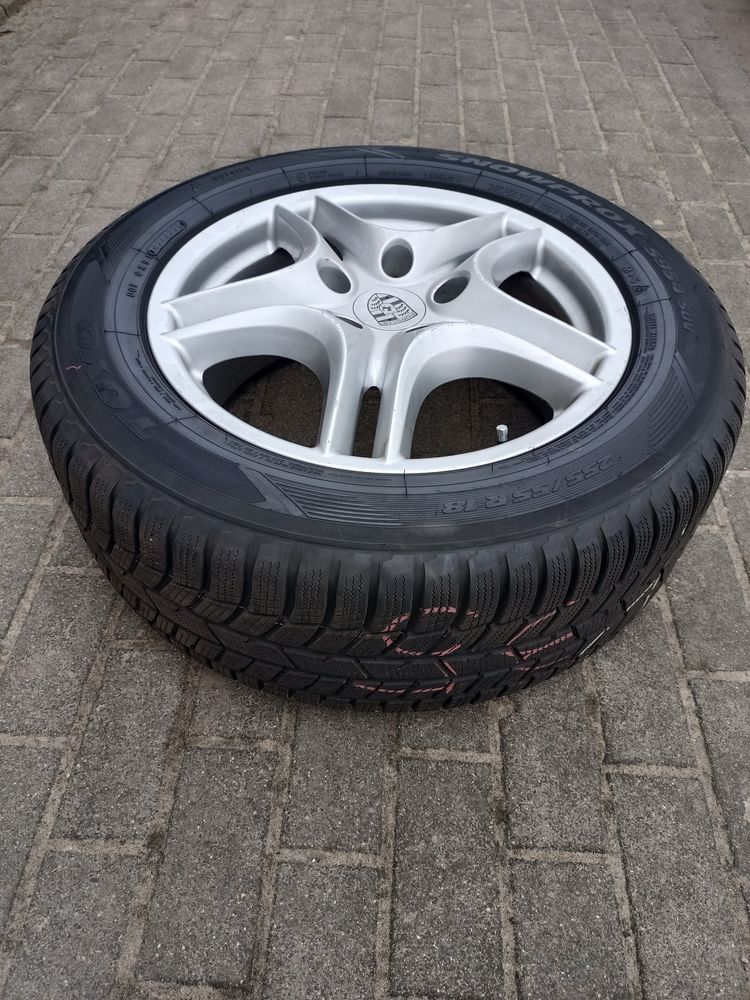 Porsche Cayenne felgi aluminiowe 18 cali oryginał 255/55/R18