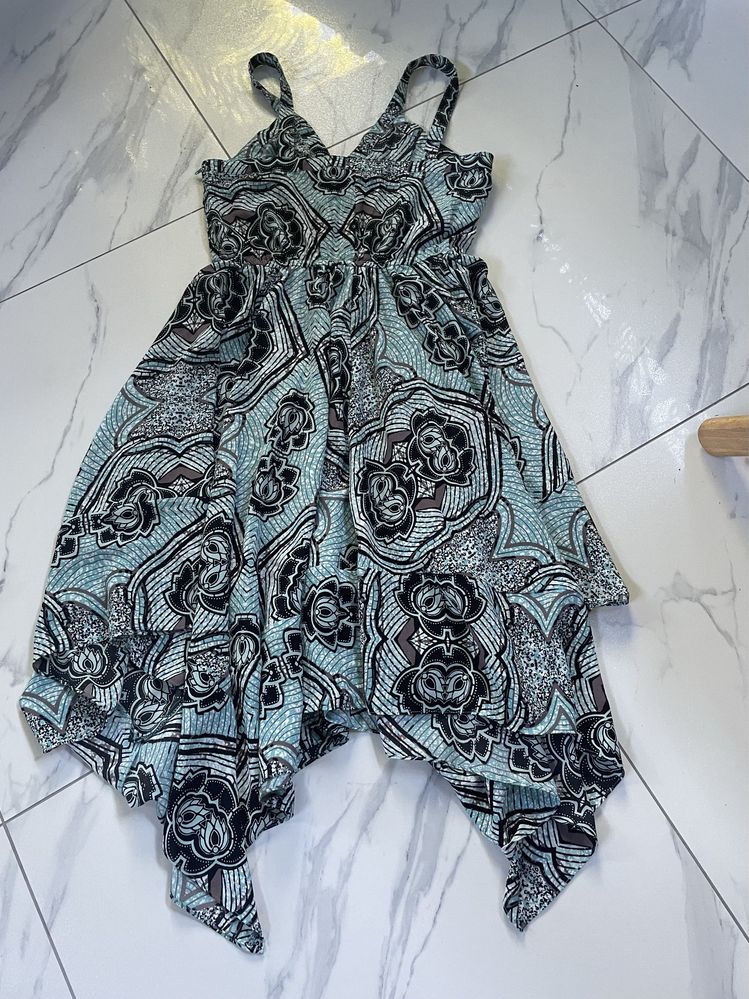 Sukienka letnia boho rozmiar 36 H&M