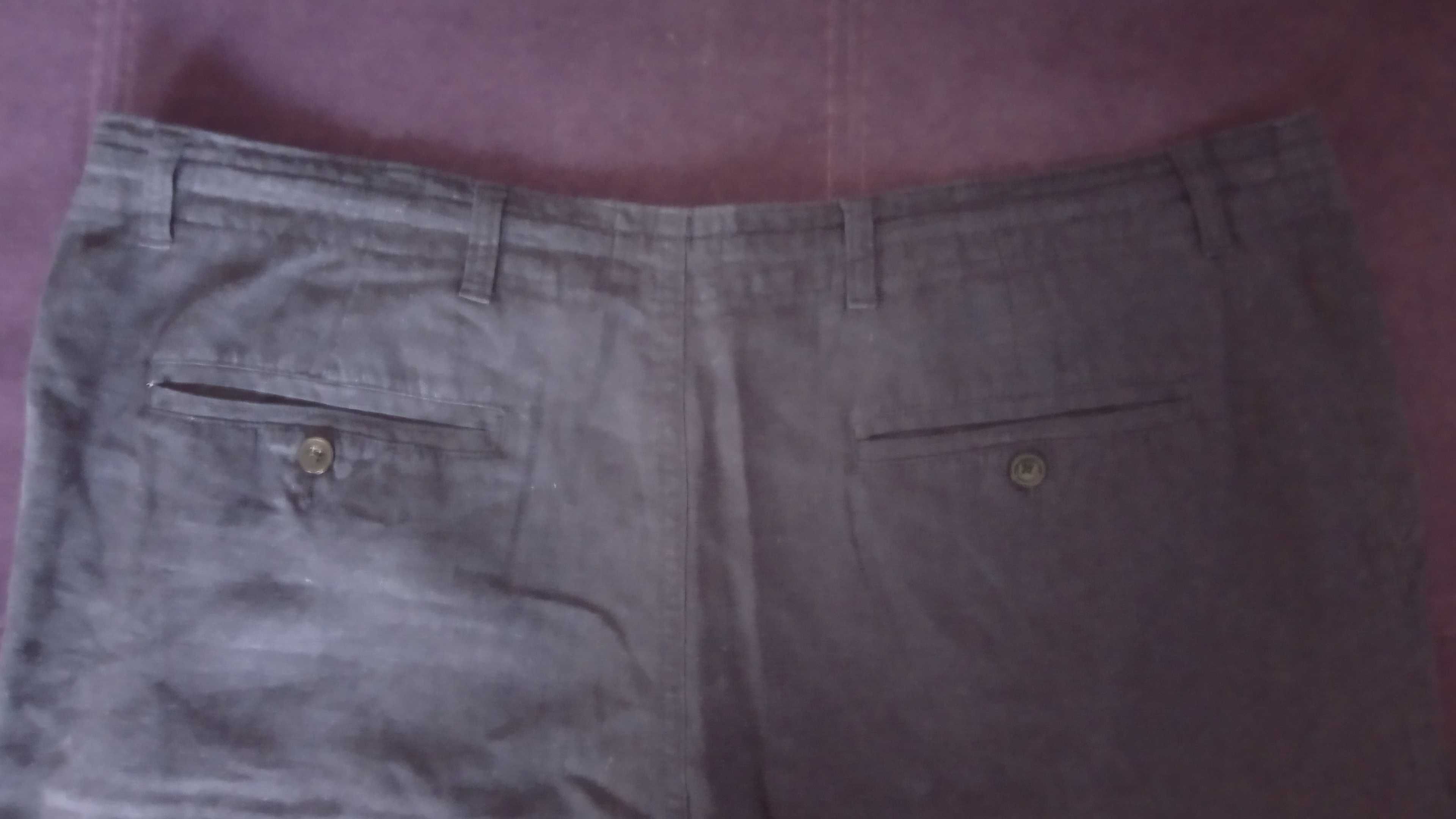 Продам мужские летние льняные брюки Marks & Spencer, б/у, р. W42 L31