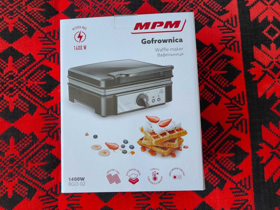 Gofrownica MPM 1400 W - wzór 07