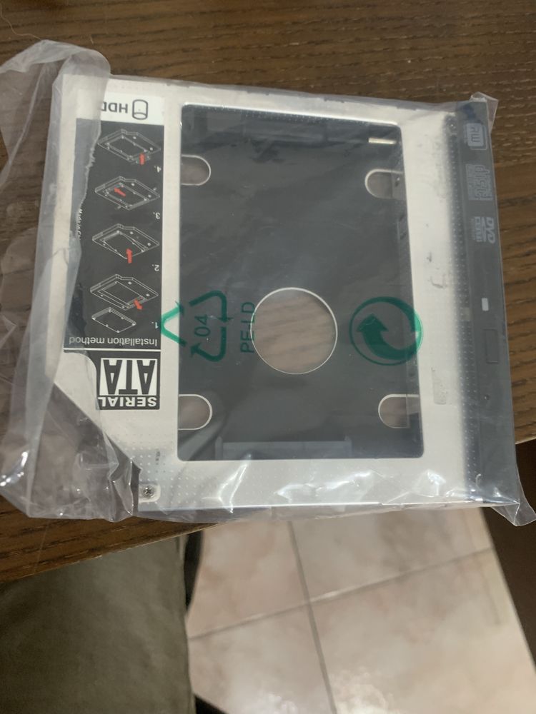 adaptador caddy / ssd / hdd disco rigido