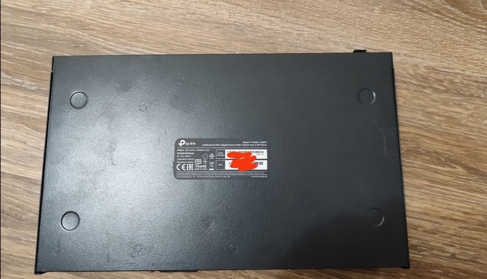Poe коммутатор Tp-link T1500G-10MPS