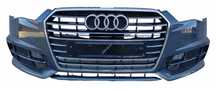 AUDI A6 S6 C7 4G LIFT 15-18 S-LINE ZDERZAK PRZEDNI LZ7S DAYTONA GRAY
