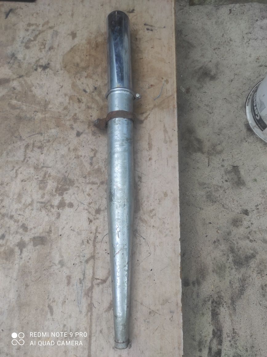 Tłumik rura wydechowa Simson 9.65