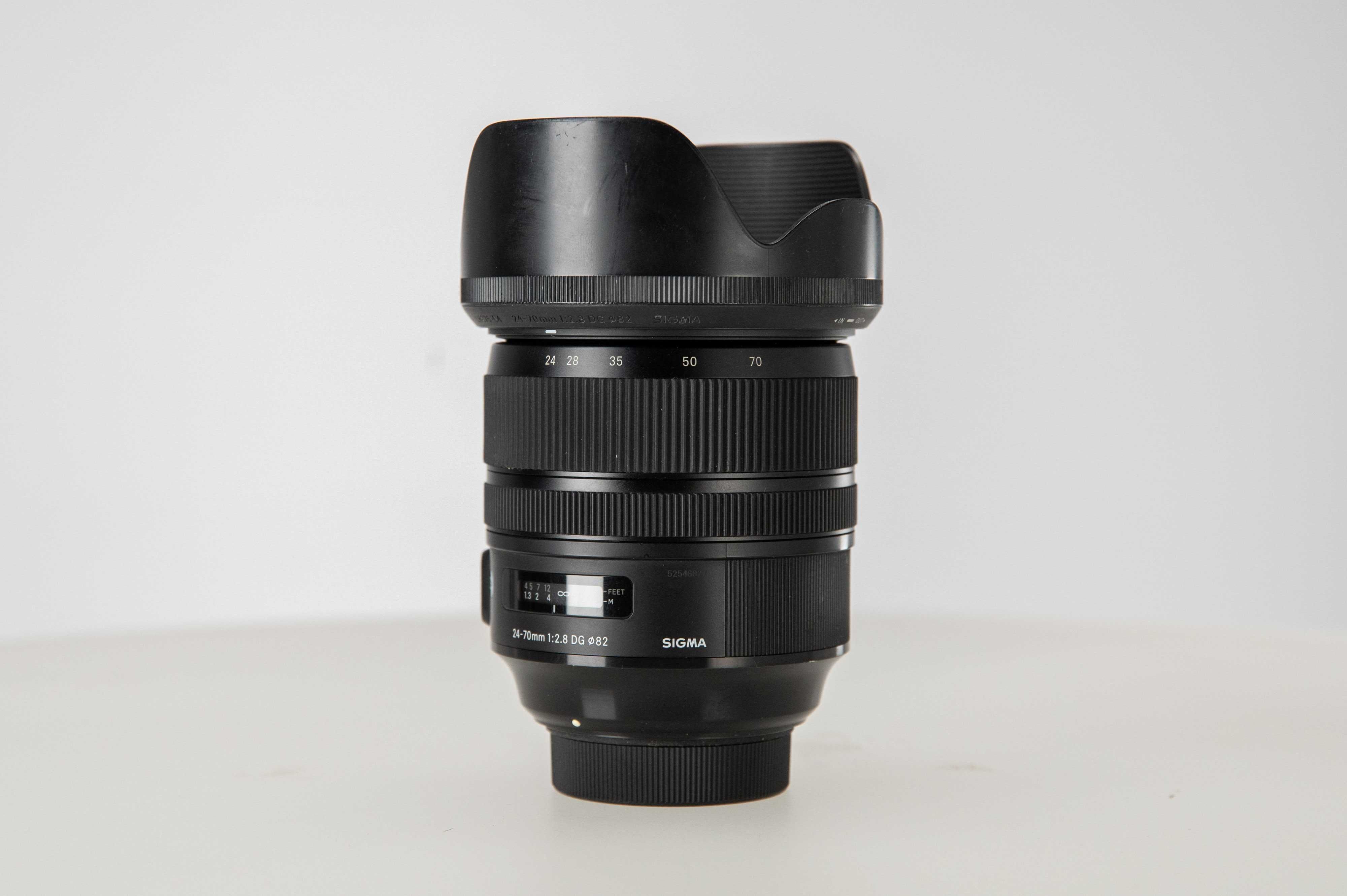 Obiektyw Sigma A 24-70 f:2.8 mocowanie Nikon F