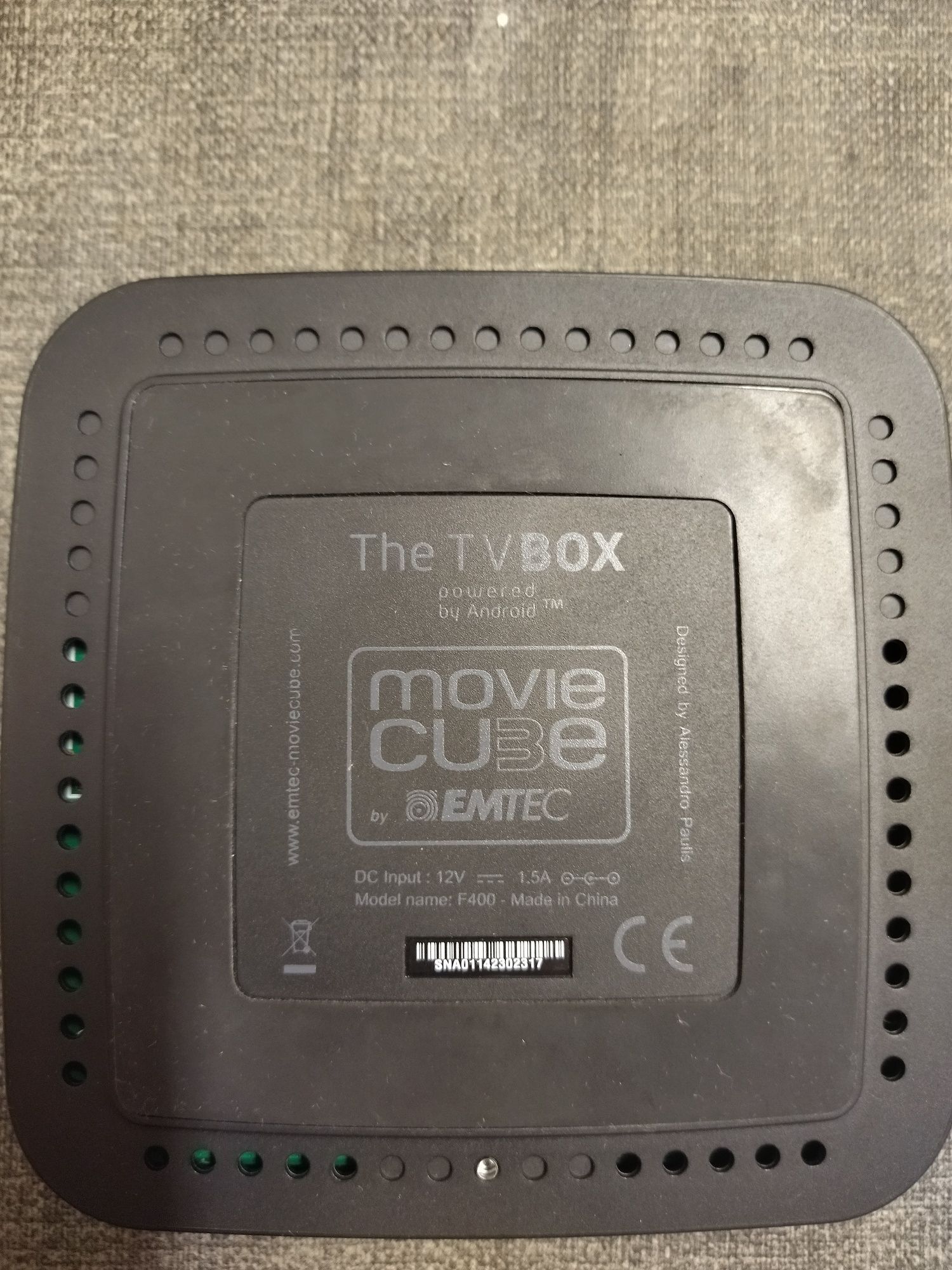 Box Emtec Movie Cube