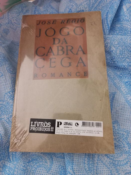 Livro novo "Jogo da Cabra Cega" (romance)