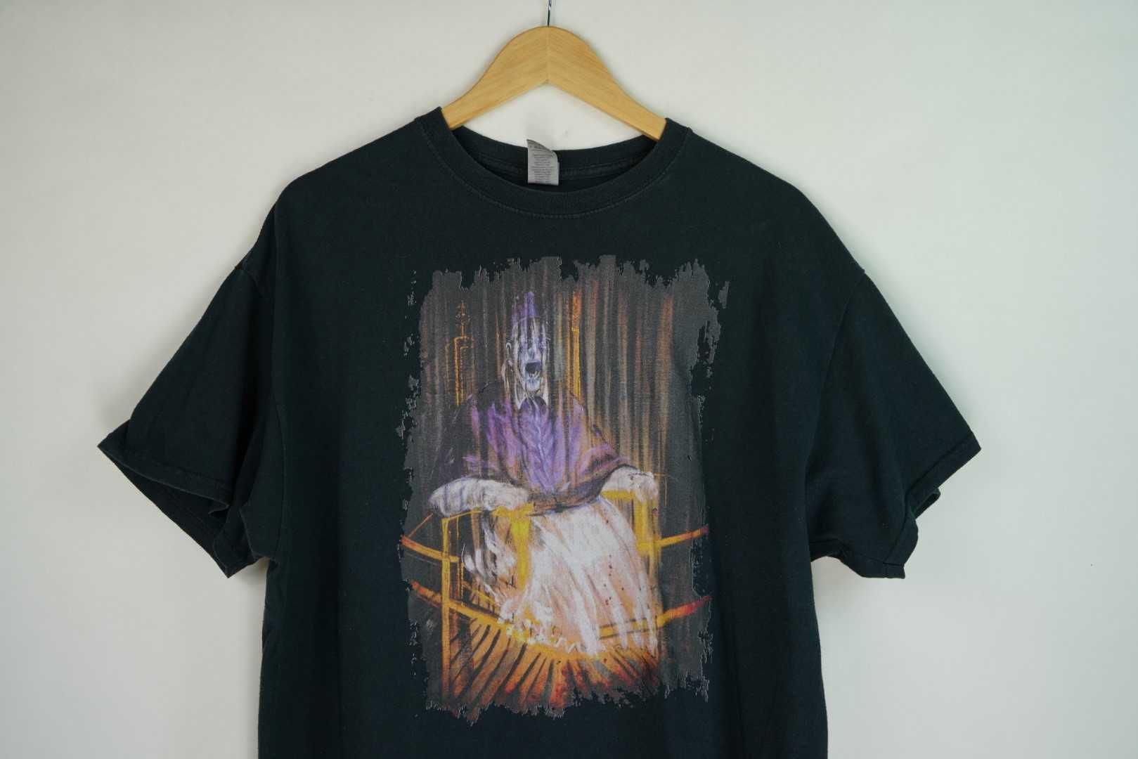 Męska koszulka t-shirt retro vintage priest kapłan XL