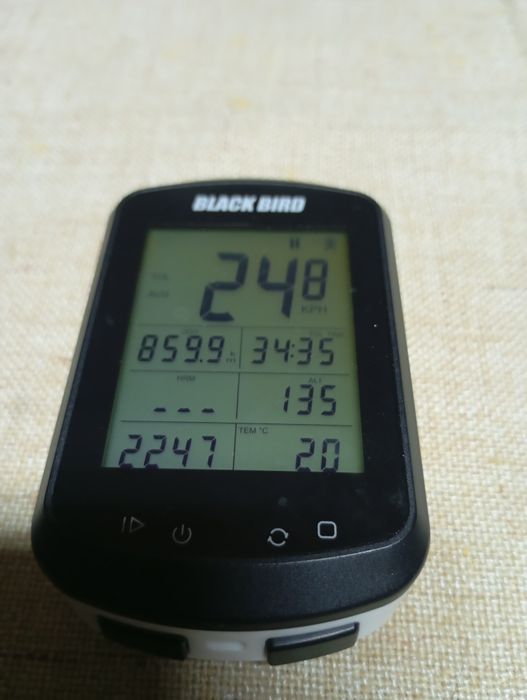 GPS computador bicicleta Blackbird