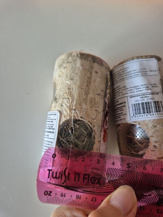 Zestaw 2 tuneli vitapol rozmiar S vita herbal tunel drewniany z sianem